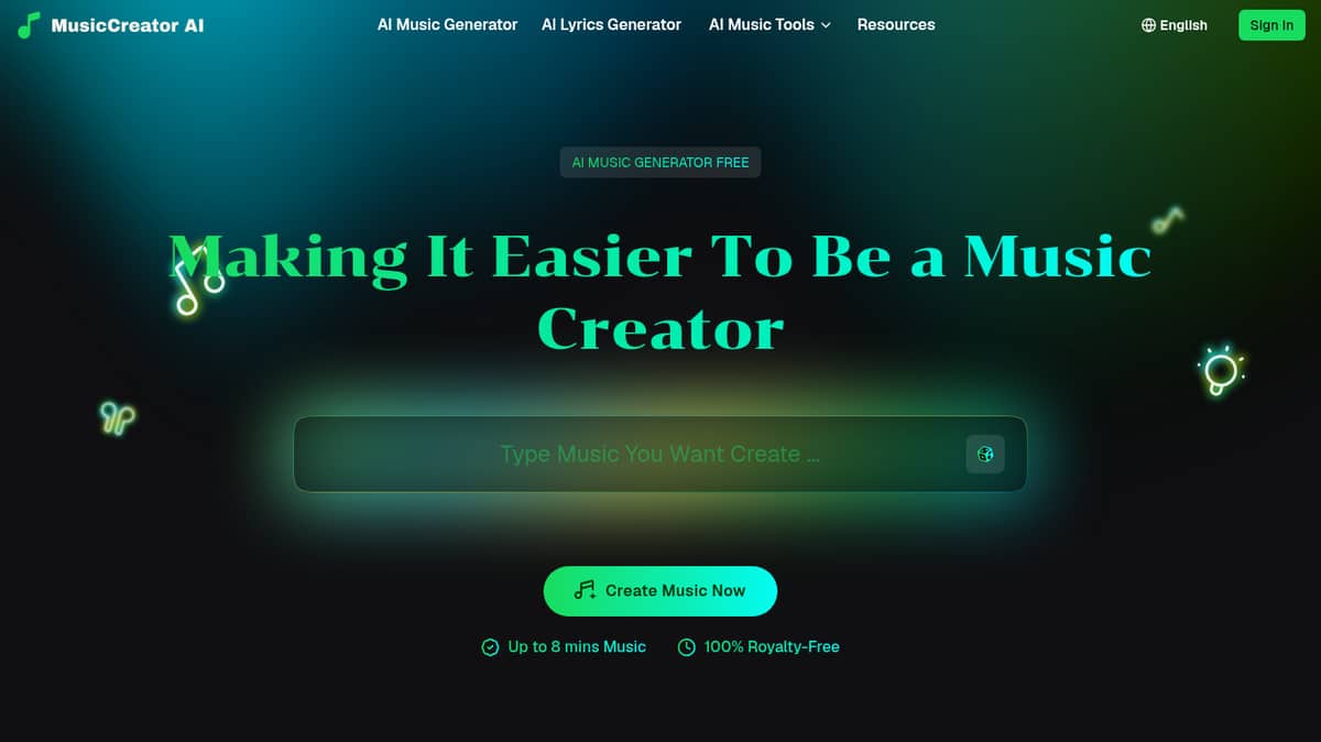 MusicCreator AI