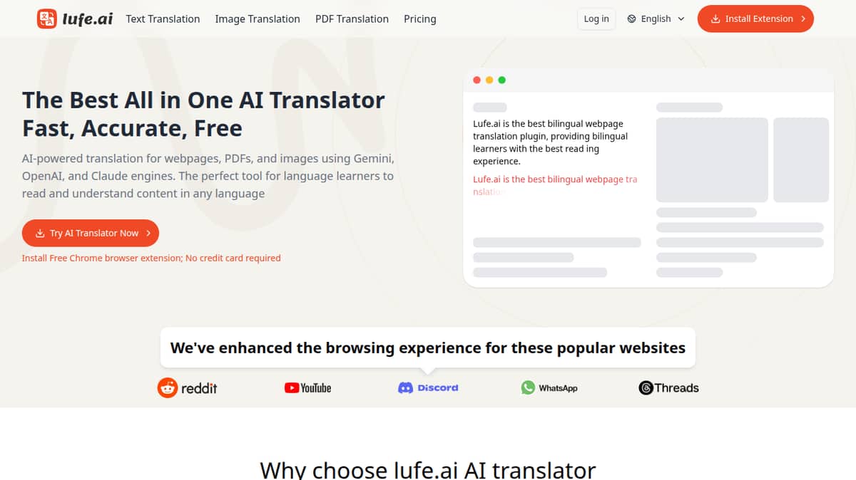 Lufe AI Translator