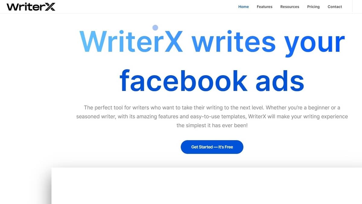WriterX