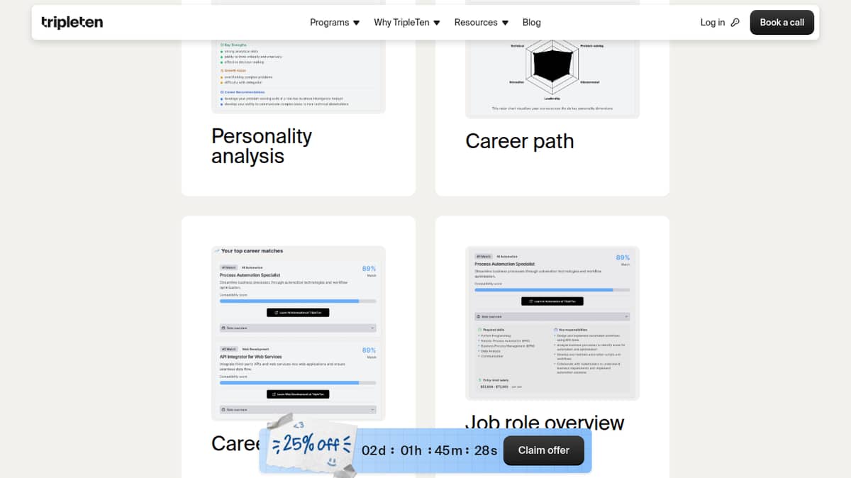 TripleTen Career Aptitude Test