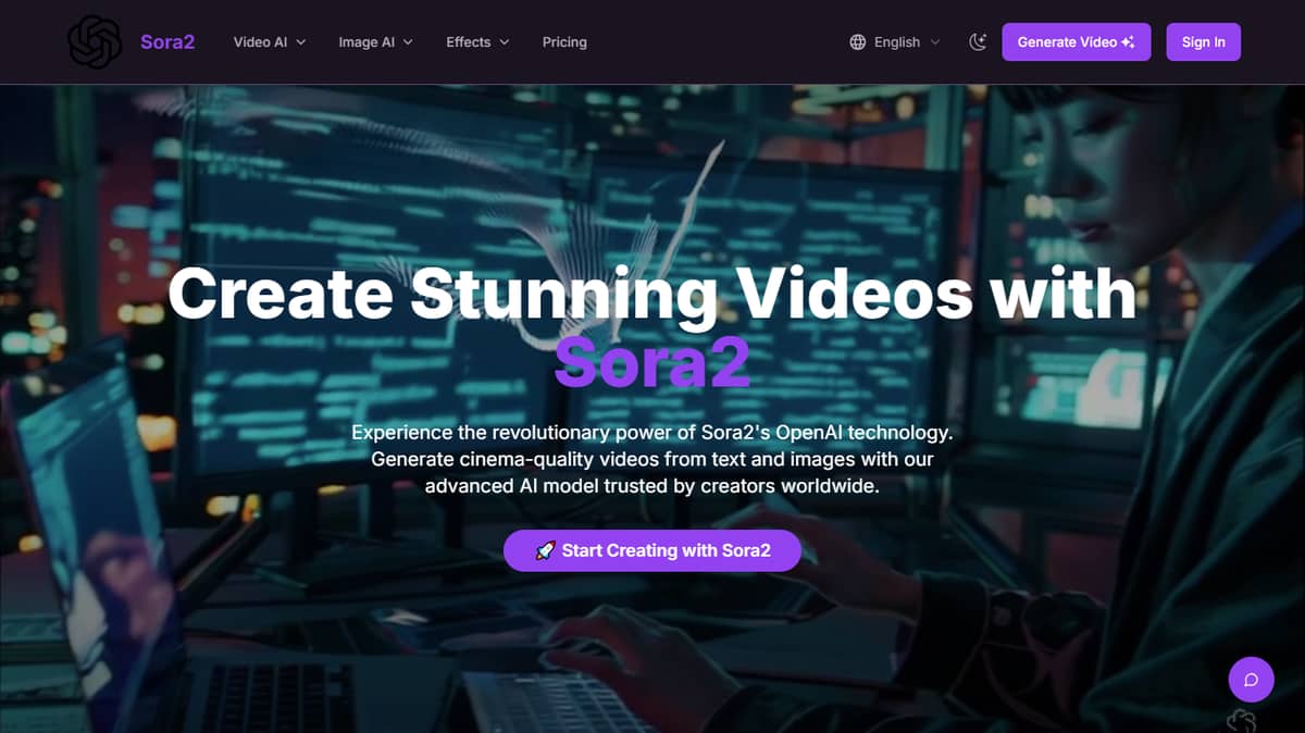 Sonata AI (formerly Sora2Web)