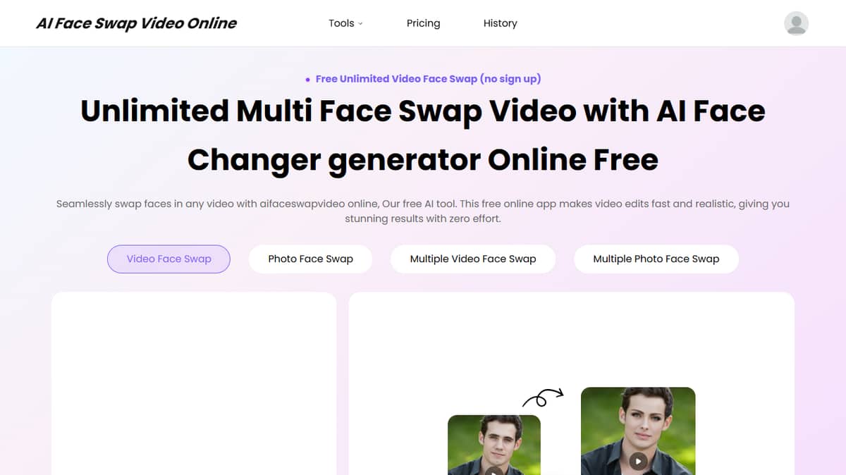 AI Face Swap Video