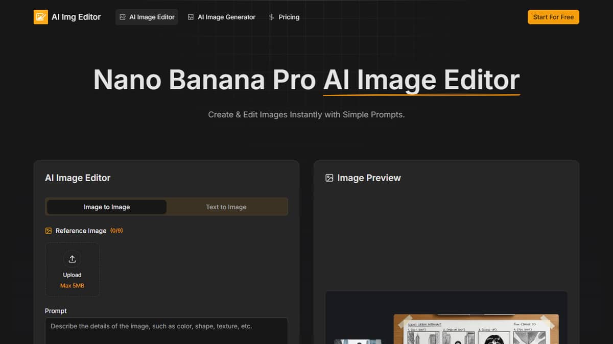 AI Image Editor