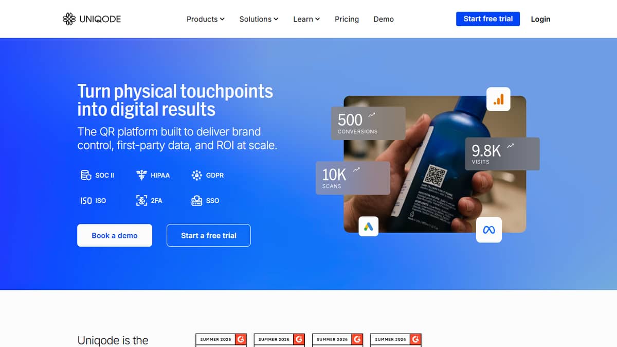 Uniqode (formerly Beaconstac)