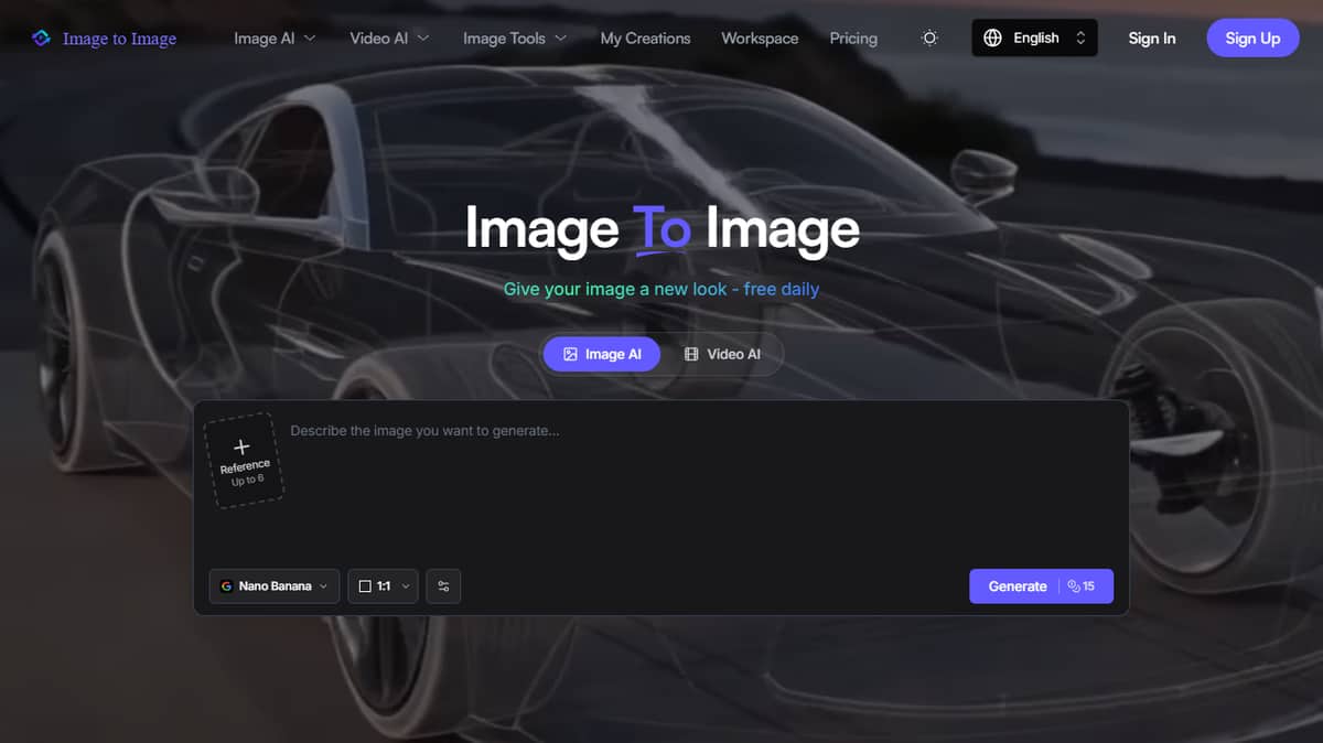 Image to Image AI Tech
