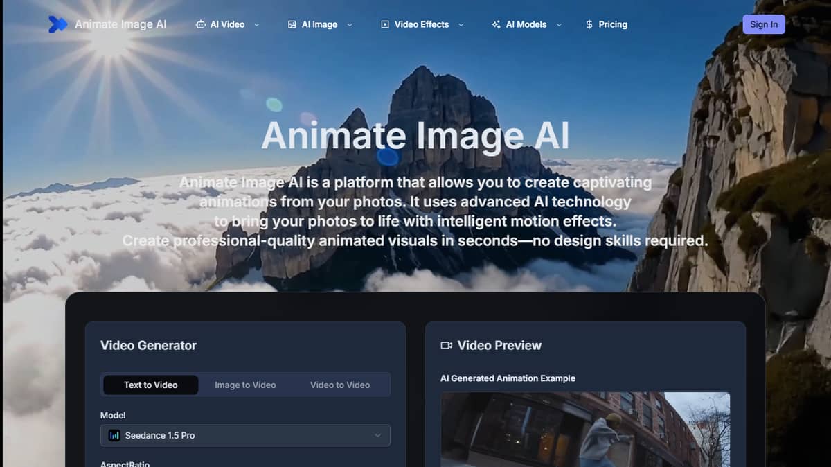 Animate Image AI