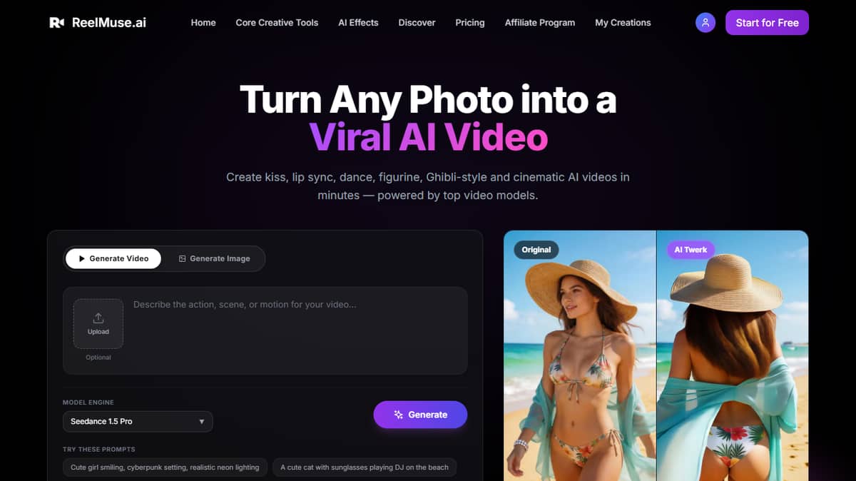 ReelMuse.ai