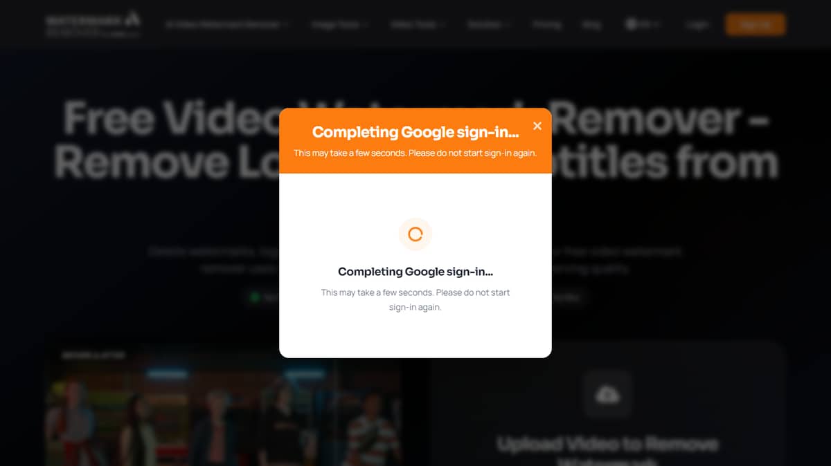 AI Video Watermark Remover