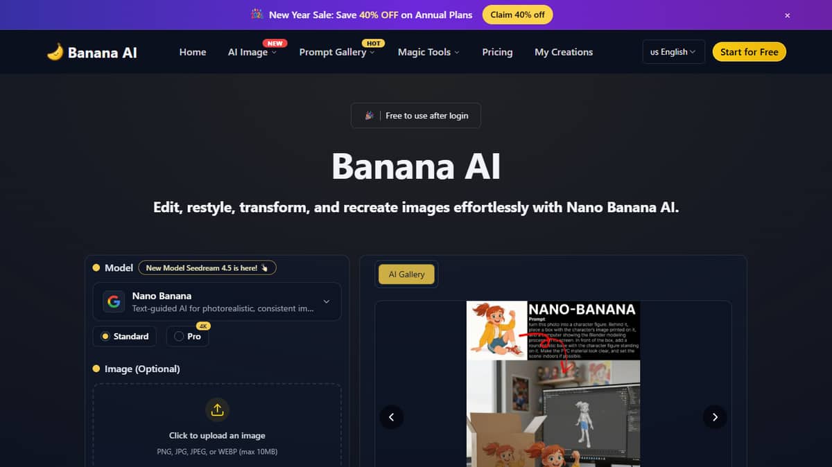 PixMira AI (formerly Banana AI)