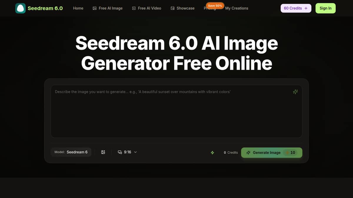 Seedream 6.0 AI