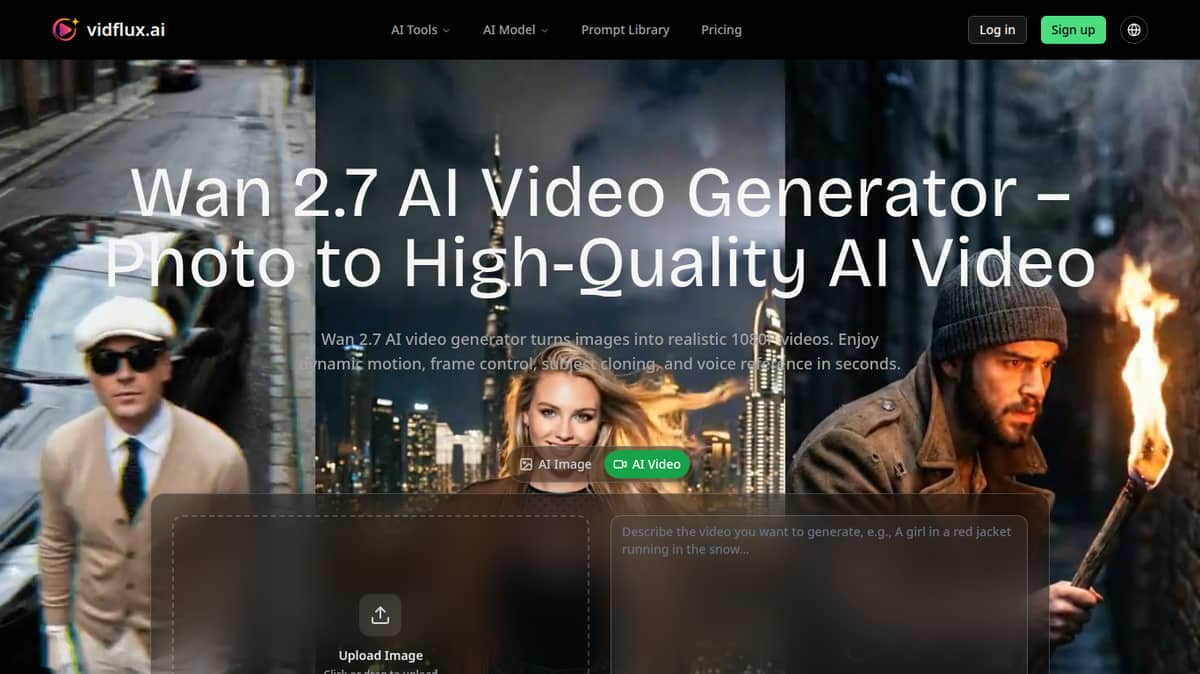 Wan 2.7 AI Video Generator