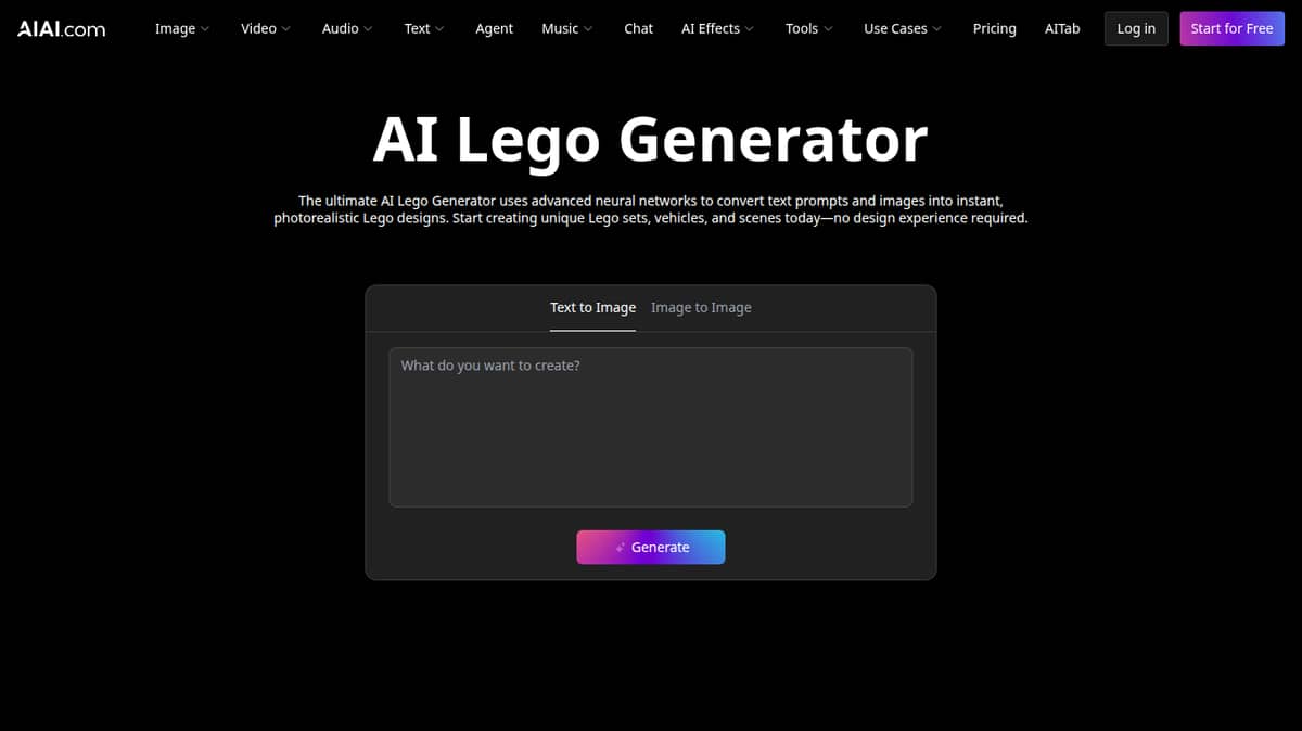 AI Lego Generator