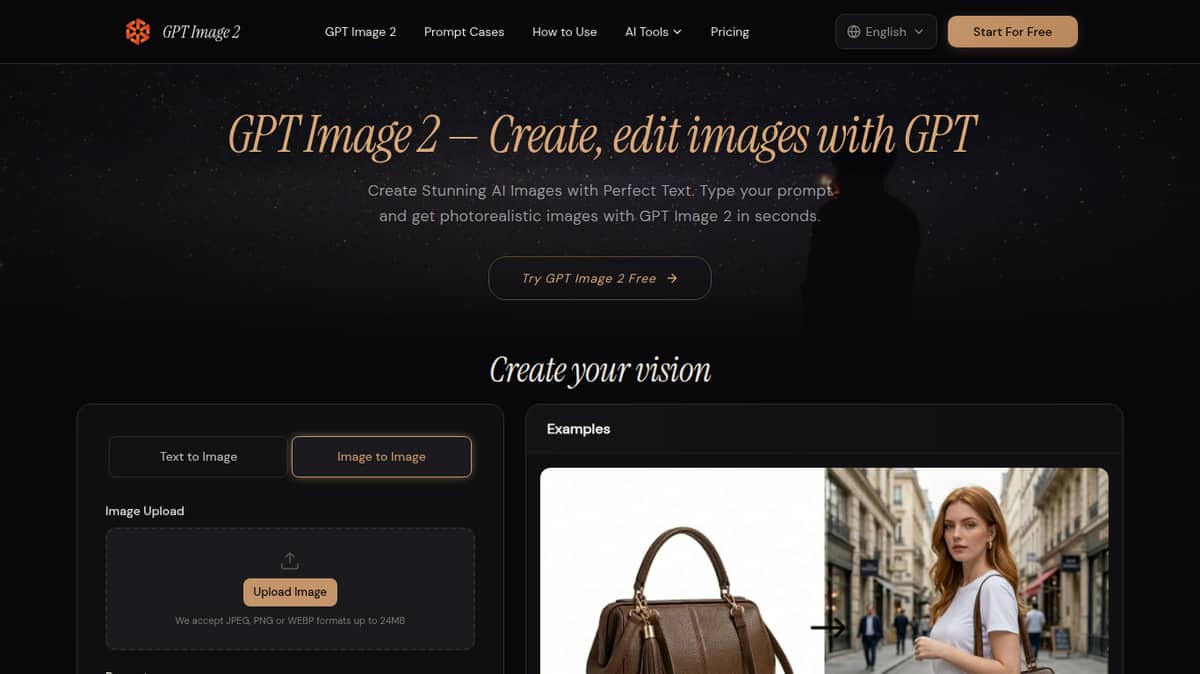 GPT Image 2 - Online AI Image Generator by OpenAI’s GPT