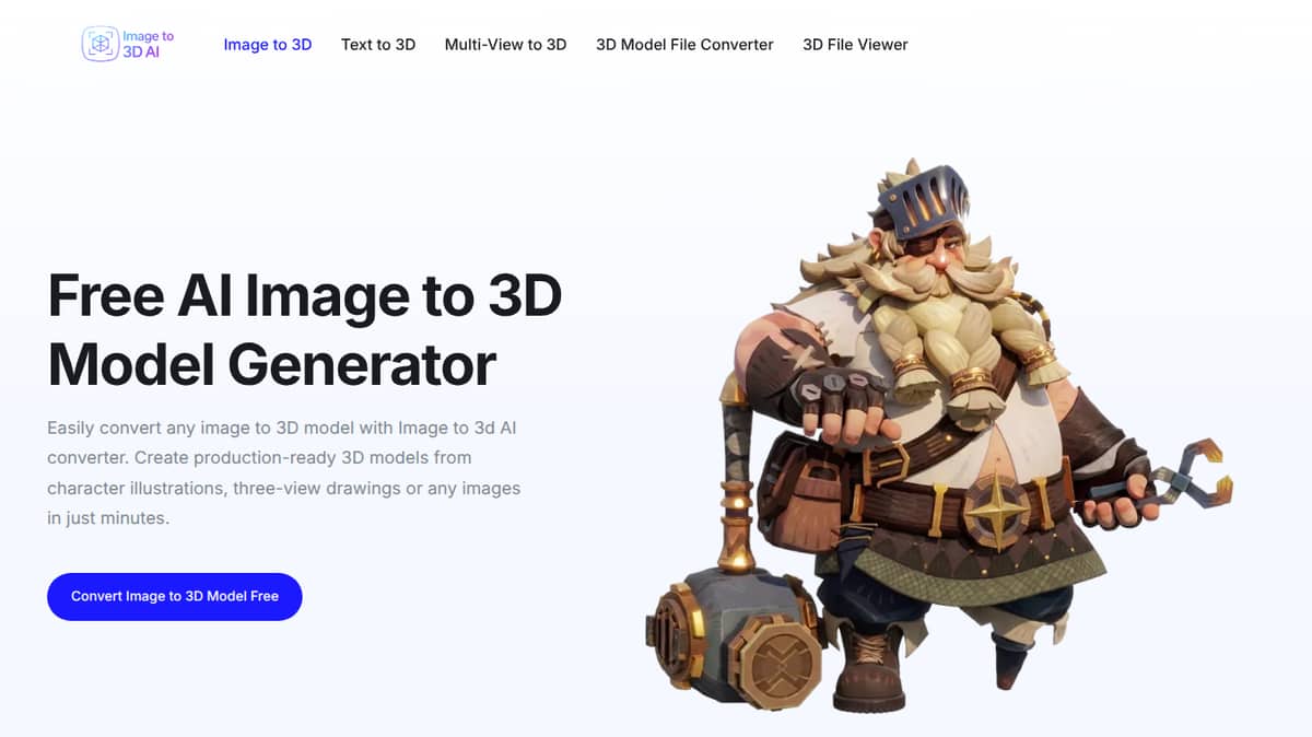Image to 3D AI