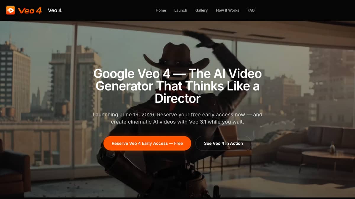Veo 4 AI Video Generator