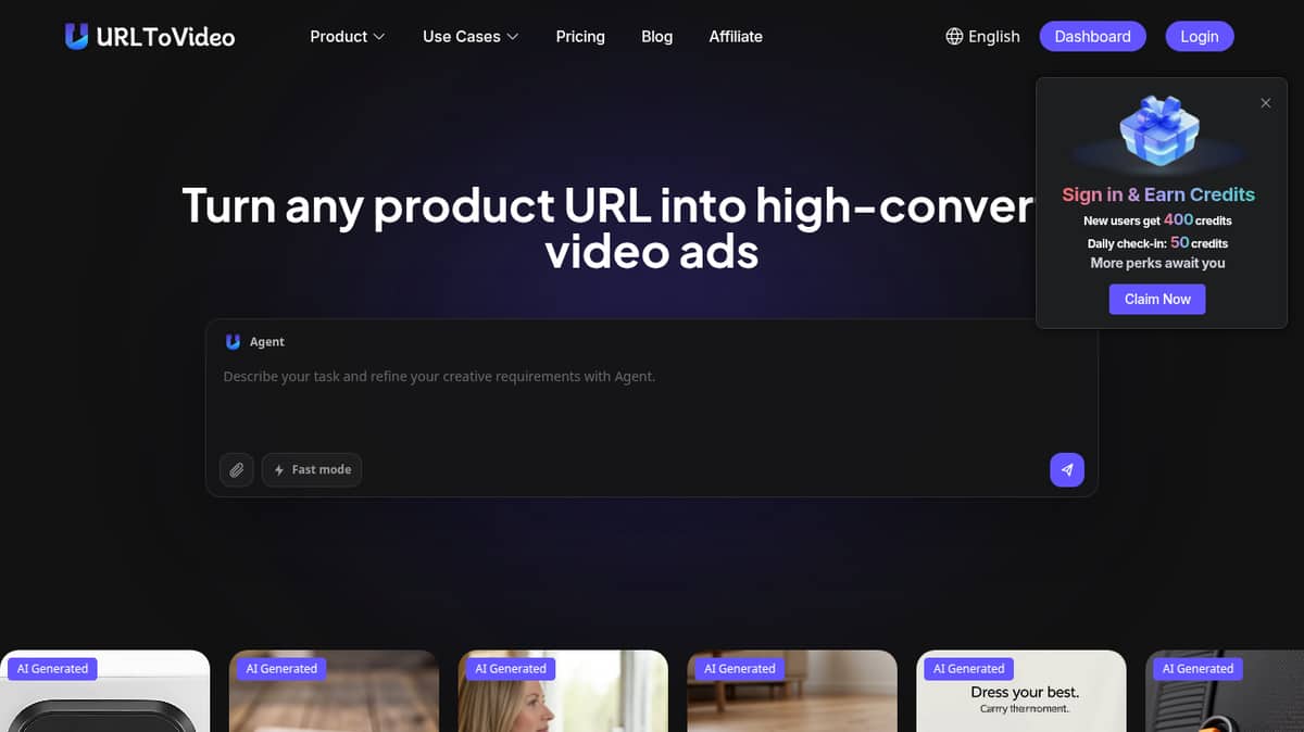 URL To Video AI