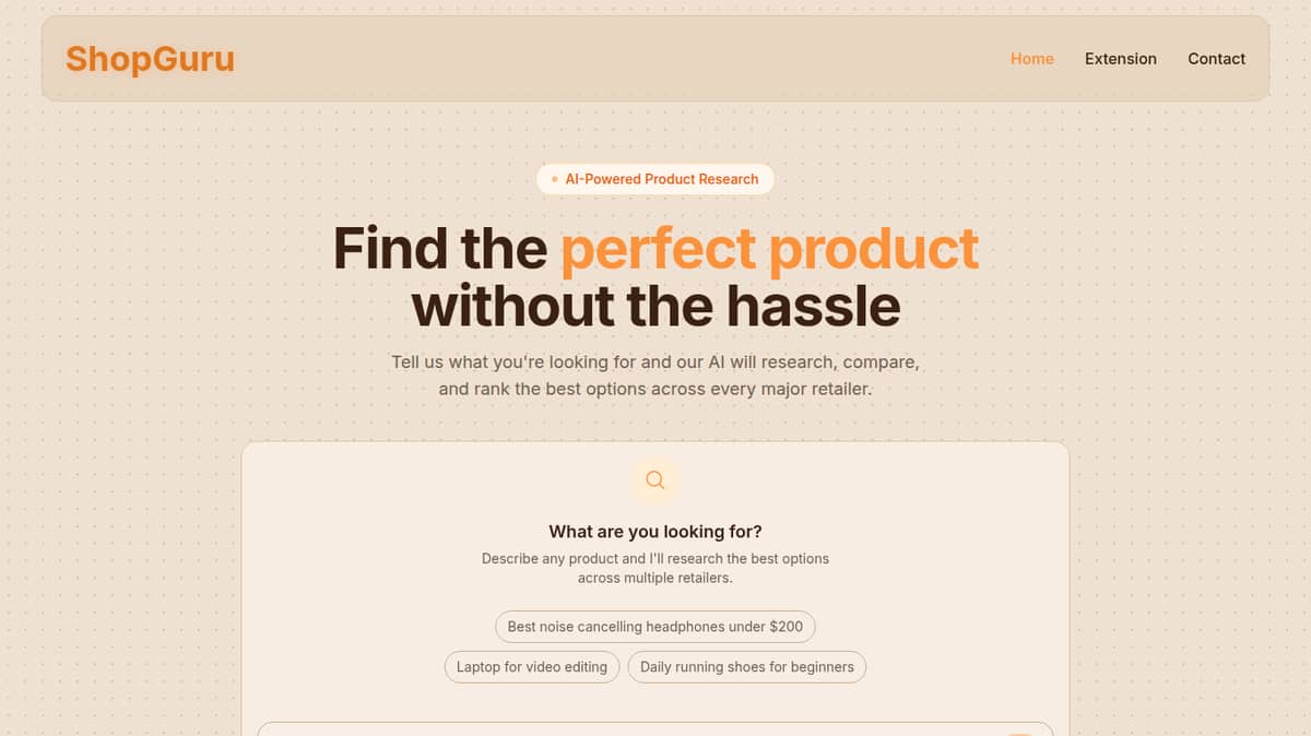 ShopGuru AI
