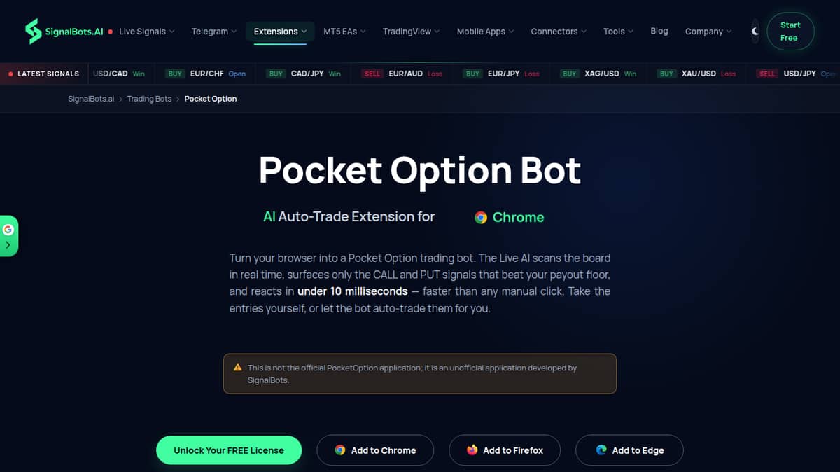 Pocket Option Bot