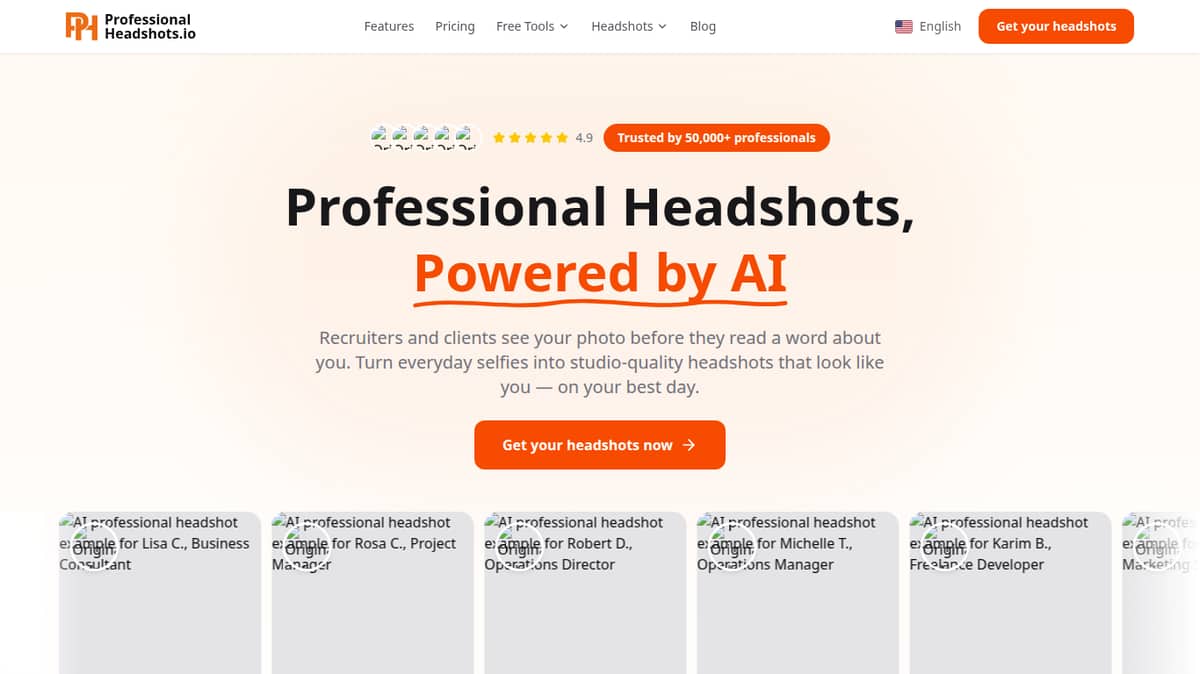ProfessionalHeadshot.io