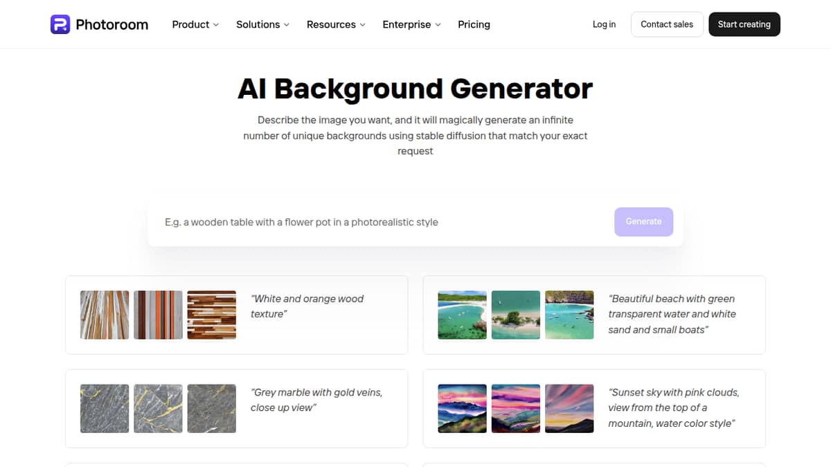 AI Background Generator