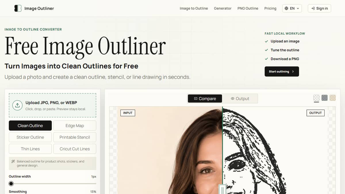 Image Outliner