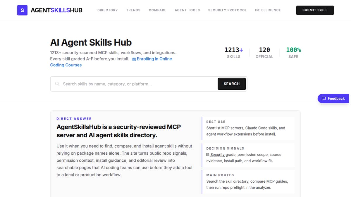 Agent Skills Hub