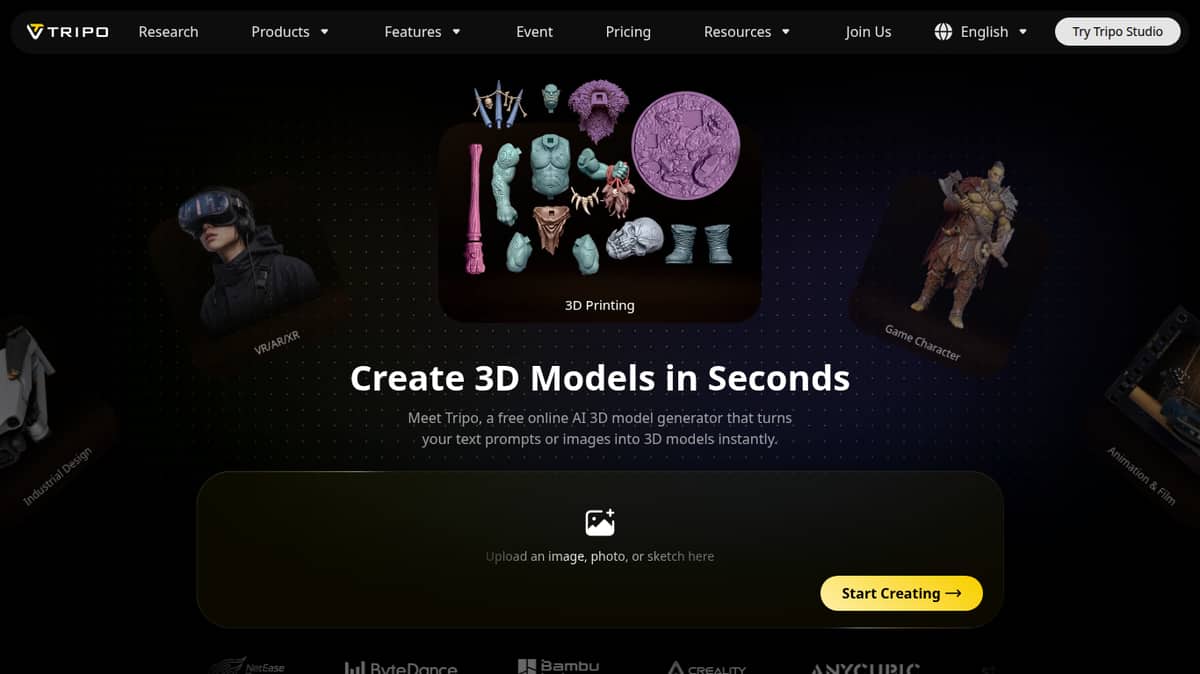 Tripo 3D