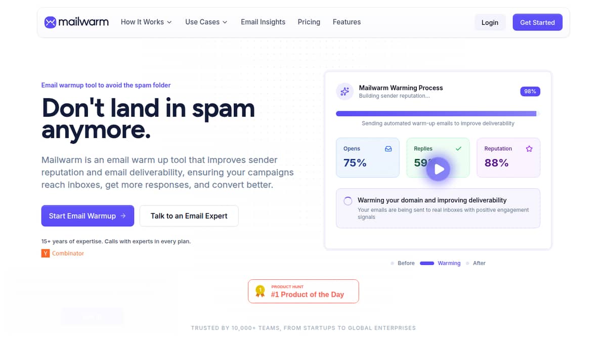 Mailwarm