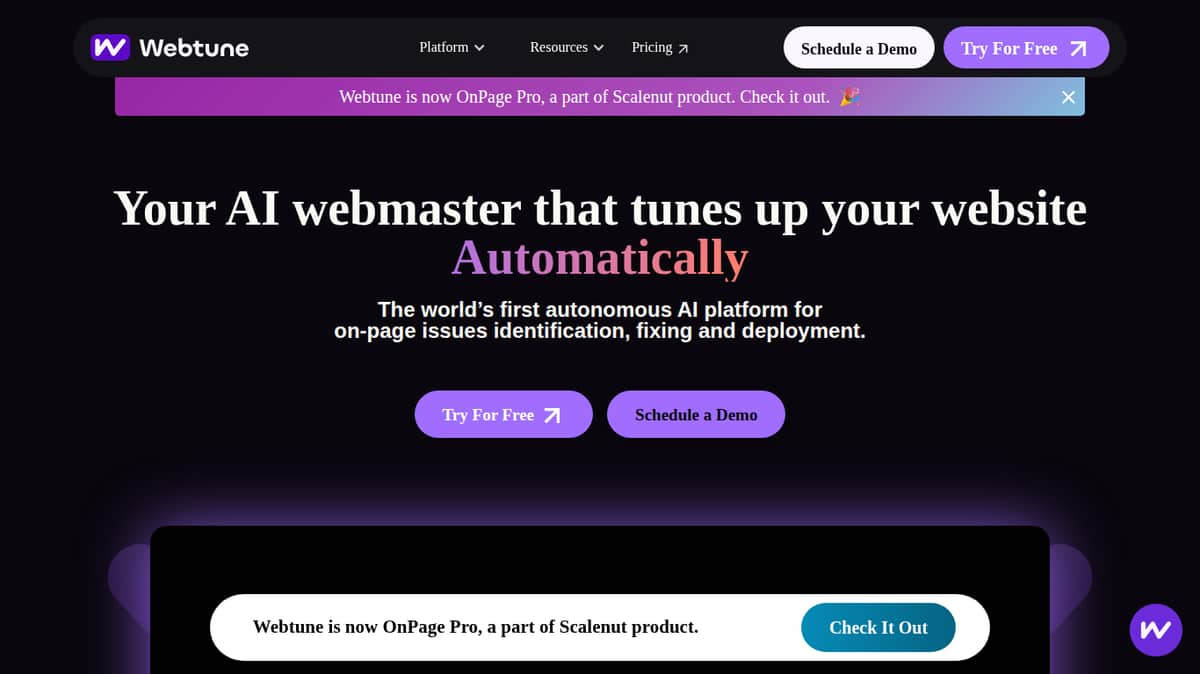 Webtune AI