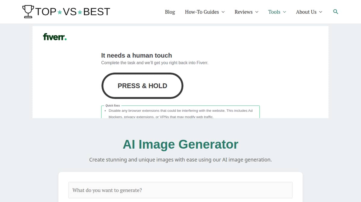 TOPVSBEST Free AI Image Creator