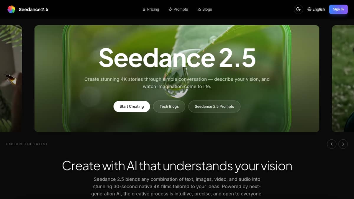 Seedance 2.5 Tech