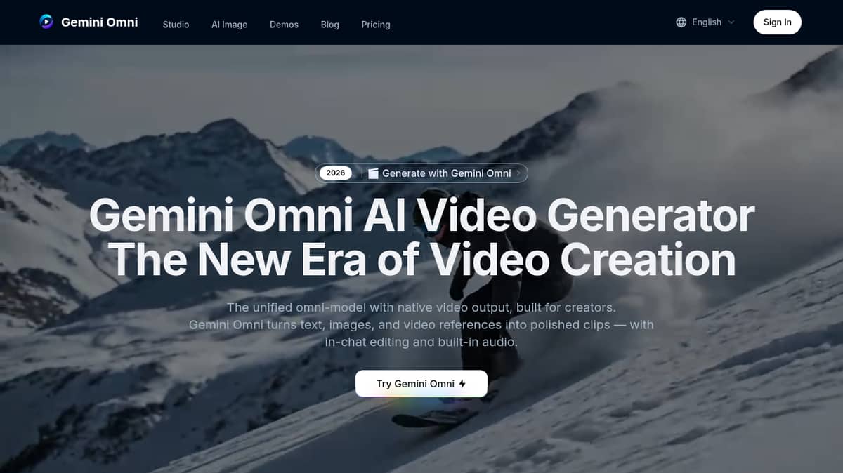 Gemini Omni