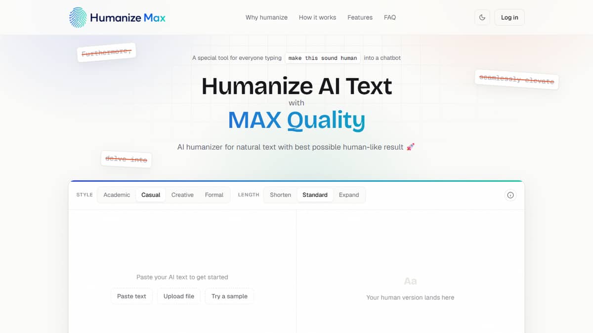Humanize Max