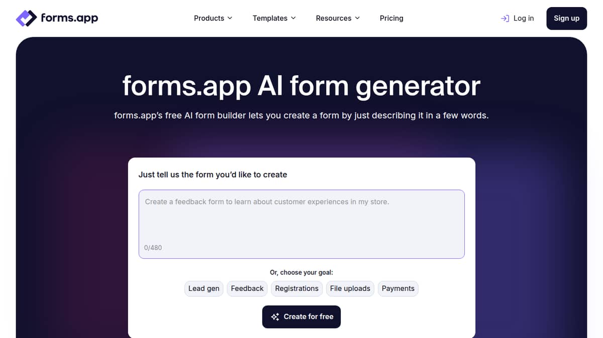 forms.app AI