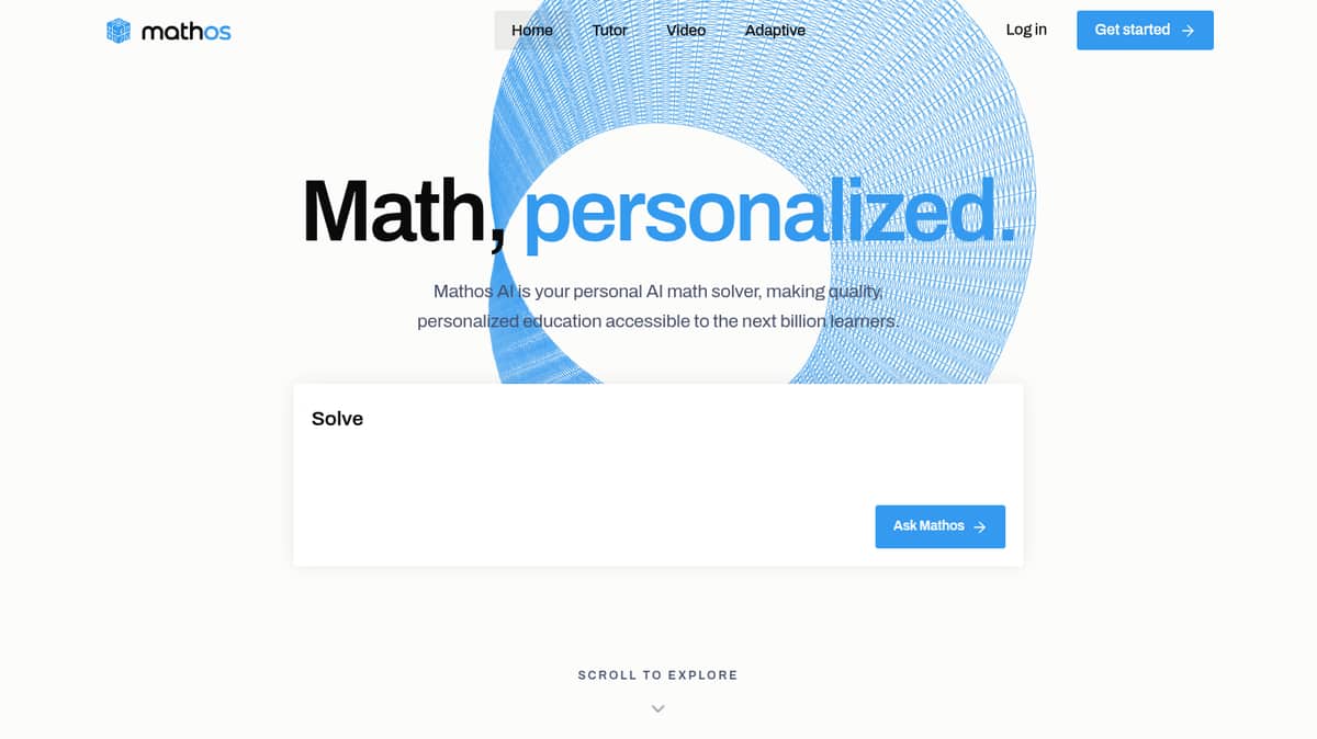 Mathos AI (formerly MathGPTPro)