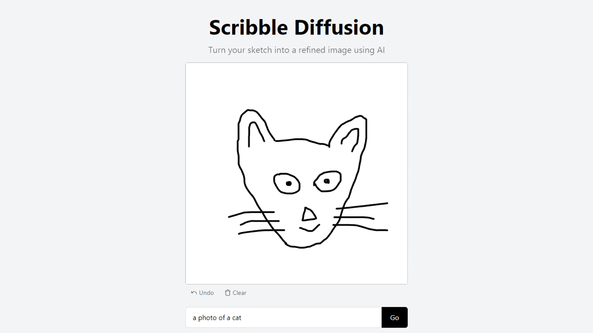 Scribble Diffusion