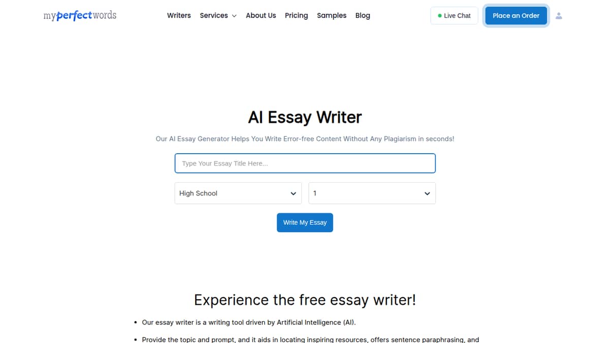 EssayBot