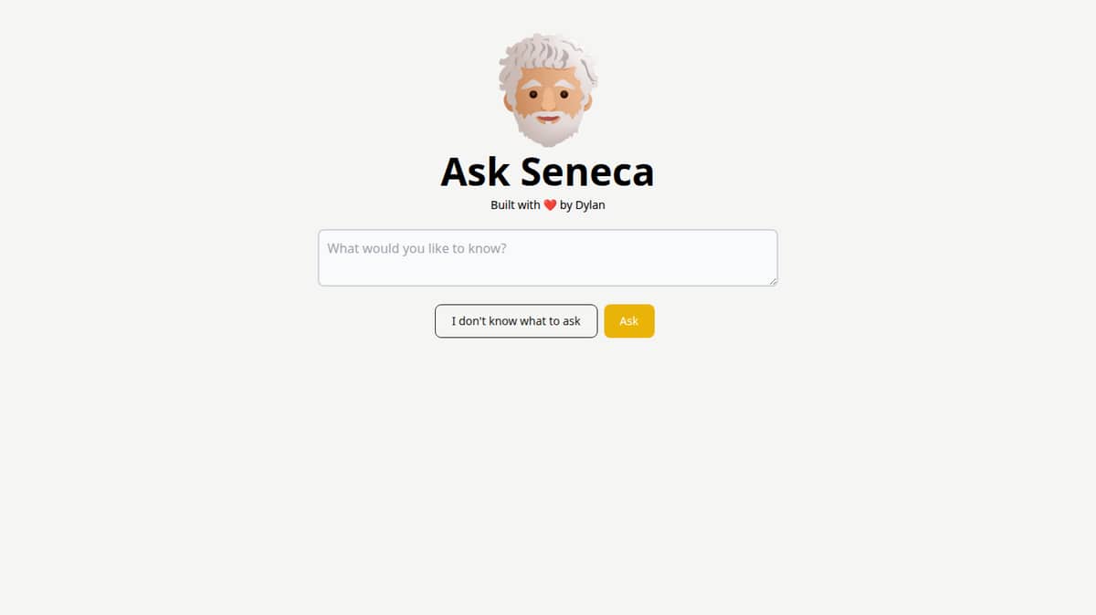 Ask Seneca