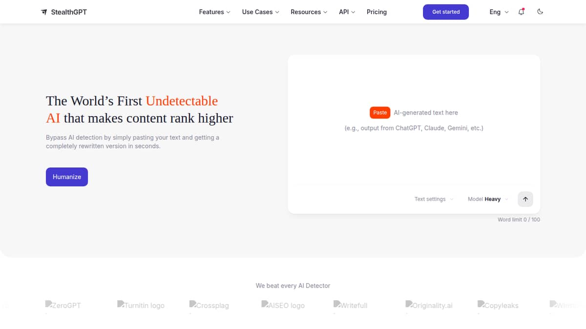 Undetectable AI StealthGPT