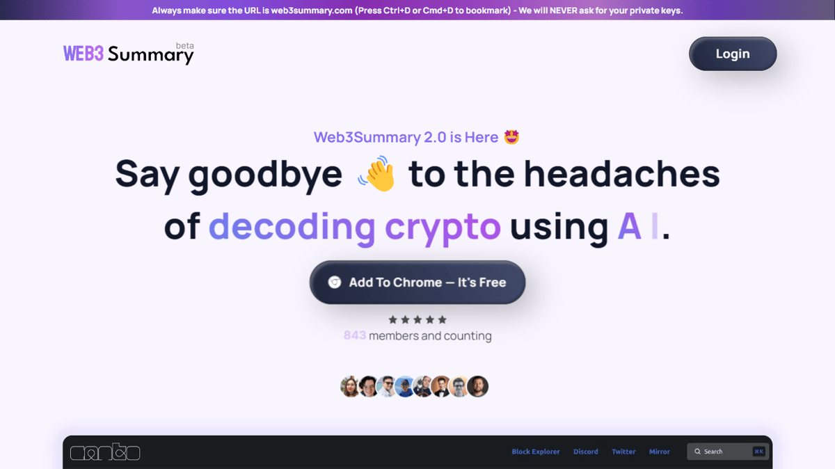 Web3 Summary