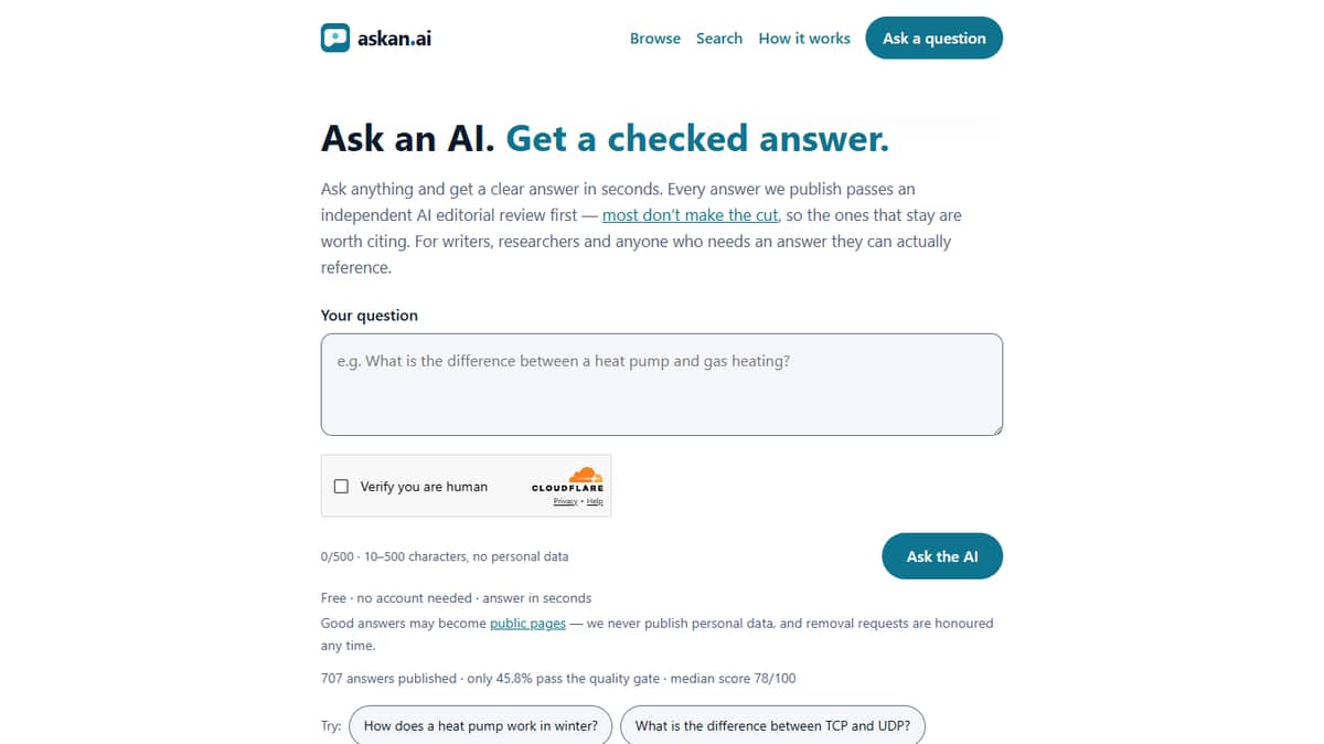 Ask an AI