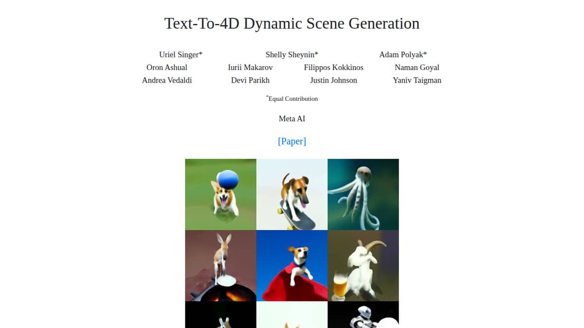 Text-To-4D