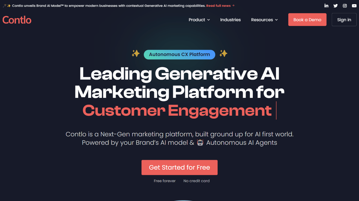 SuperAGI Marketing (formerly Contlo)
