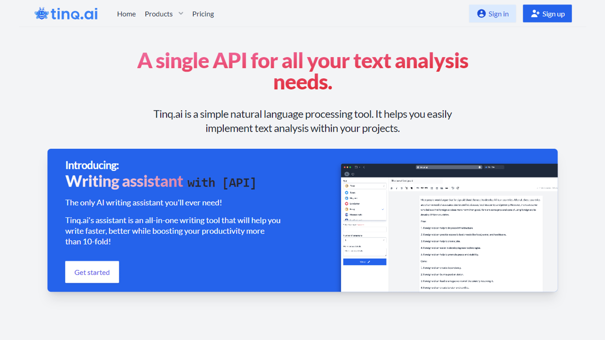 Chirp (formerly Tinq.ai)
