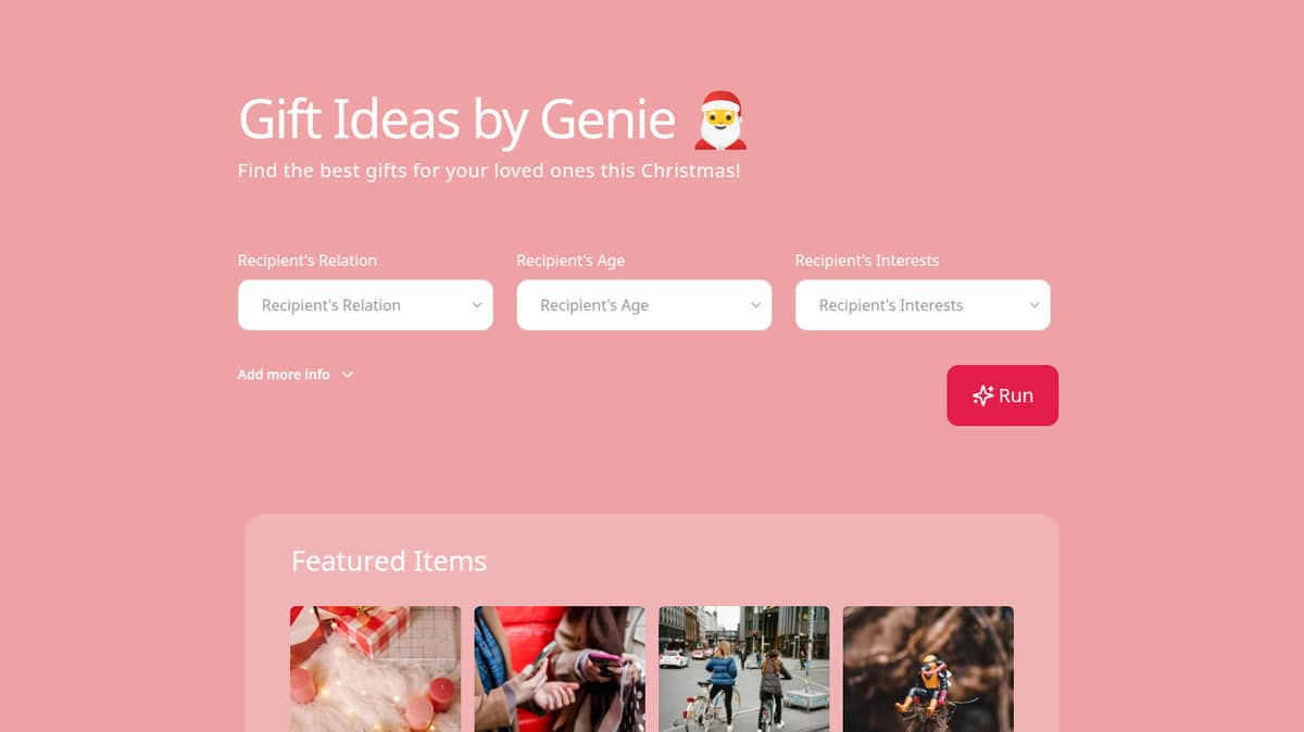 Gift Ideas by Genie