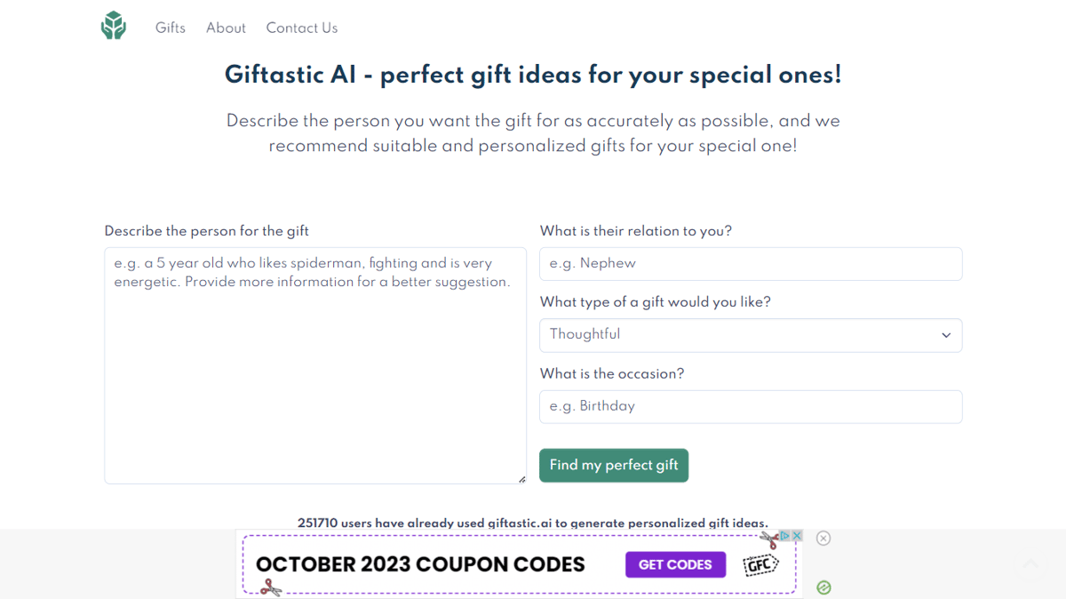 GiftasticAI
