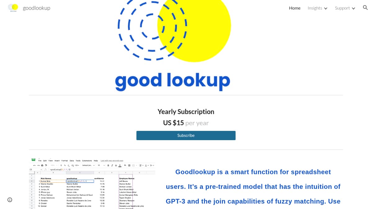 goodlookup