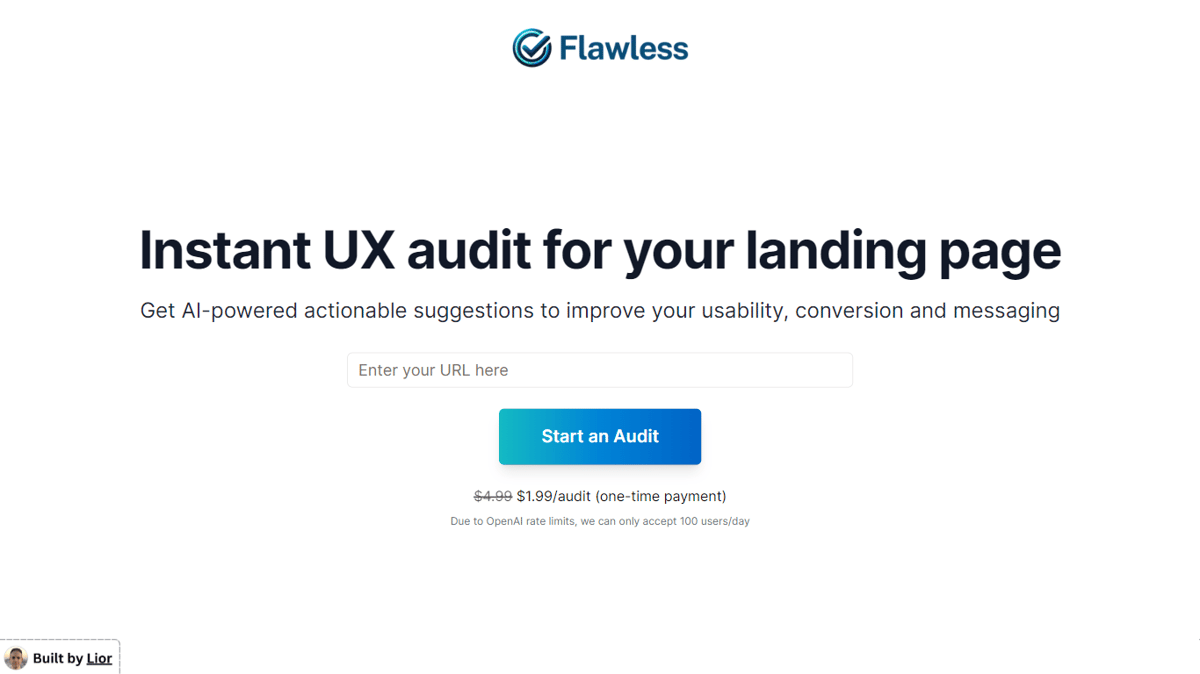 Flawless (formerly UXAudit)