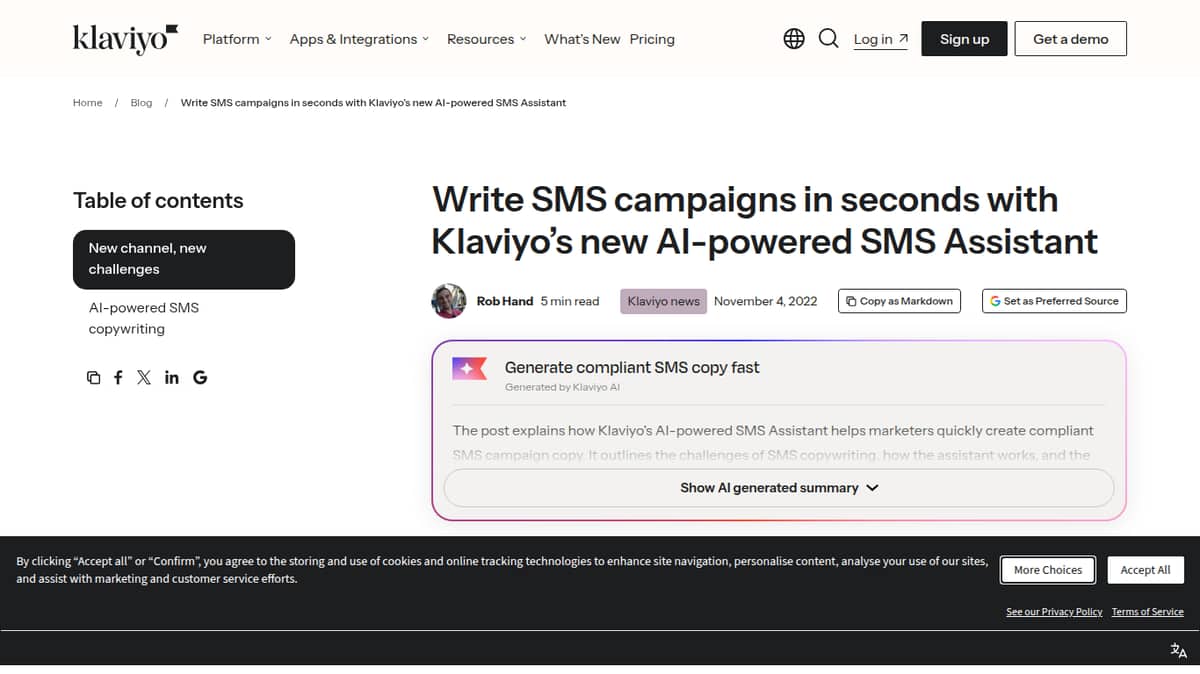 SMS Assistant AI Text Messages