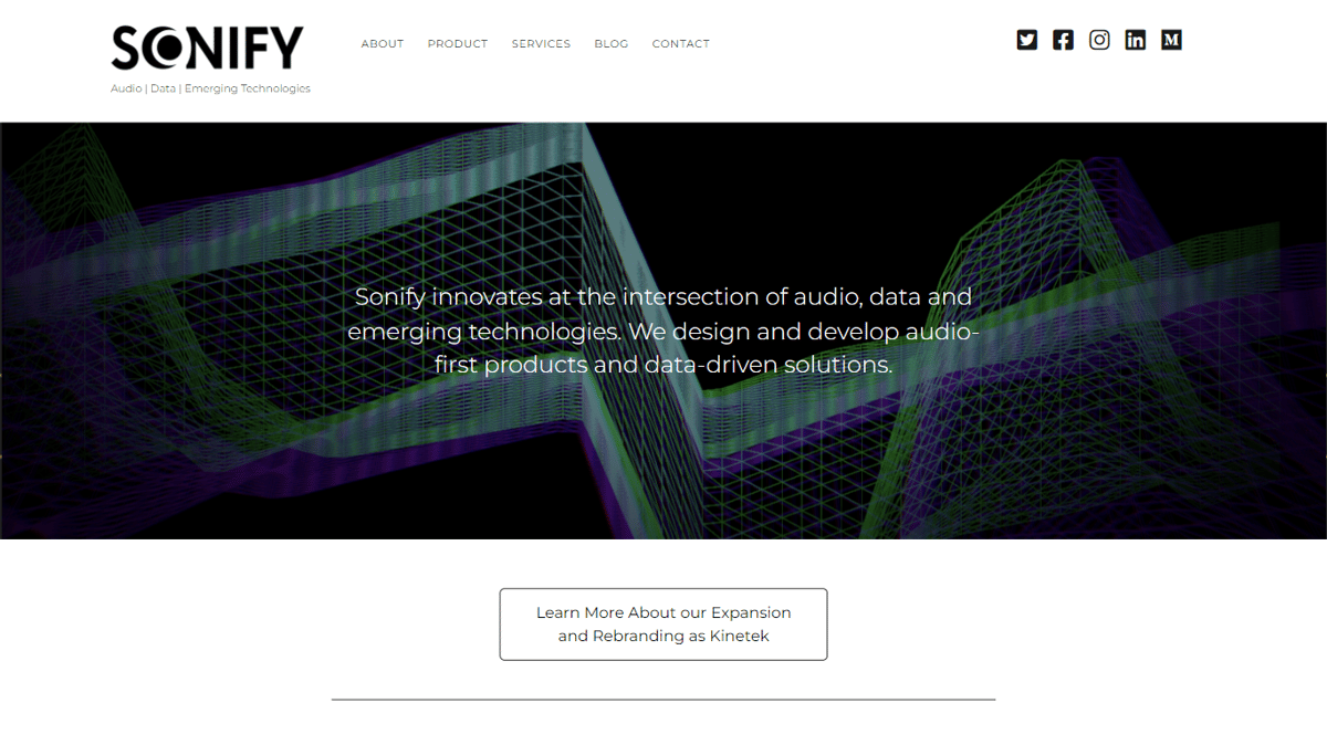 Kinetek (formerly Sonify – Audio)